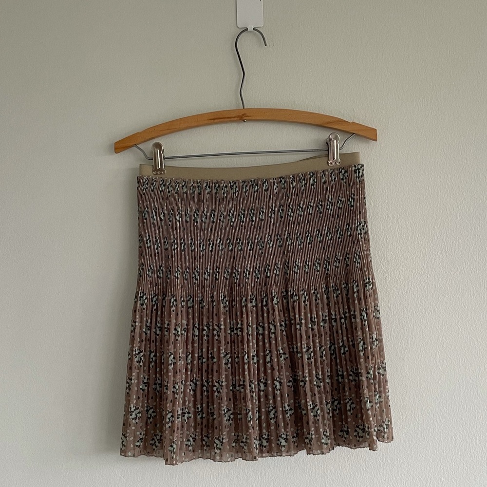 Fossil Pleated Sheer Skirt
